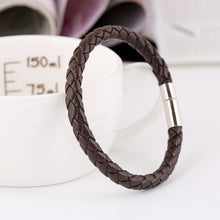 Load image into Gallery viewer, Fashion Simple 6mm Leather Rope Bracelet DIY Accessories Bracelet Women Jewery Gift

