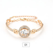 Load image into Gallery viewer, Fashion Simple Elegent Luxury Rhinestone Bracelet Jewelry Gift for Women Girls
