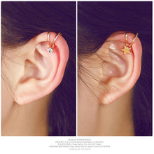 Load image into Gallery viewer, 1PC Fashion Simple Creative Pearl Rhinestone U-shaped Ear Clips Jewelry Gift for Women
