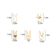 Load image into Gallery viewer, 1PC Fashion Simple Creative Pearl Rhinestone U-shaped Ear Clips Jewelry Gift for Women

