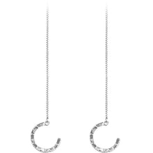 Load image into Gallery viewer, 1PC Fashion Sweet Personalized Zircon Long Ear Line Wave Lace Ear Clip Jewelry Gift for Women
