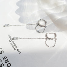 Load image into Gallery viewer, New Fashion Punk Zircon Pendant Long Tassels Chain Earrings Women Jewelry Gift
