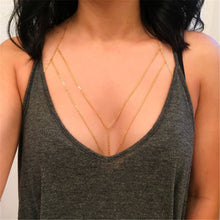 Load image into Gallery viewer, Fashion Simple Sexy Geometric Body Chain Women Body Jewelry Accessory
