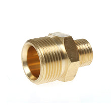Load image into Gallery viewer, Brass Pressure Washer Adapter Male to Female Outlet Hose Coulper Fitting
