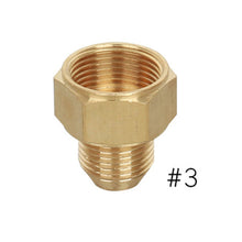 Load image into Gallery viewer, Brass Pressure Washer Adapter Male to Female Outlet Hose Coulper Fitting
