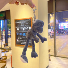 Load image into Gallery viewer, Female Long Legged Frog Plush Doll Pendant Girl Doll Plush Couple Key Chain
