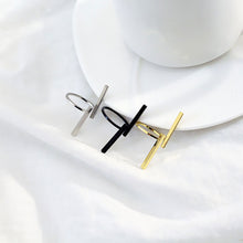 Load image into Gallery viewer, Fashion Creative Minimalist Street Style Opening Geometric Open Ring Women Men Jewelry Gift

