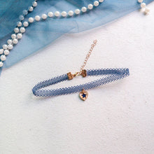 Load image into Gallery viewer, Fashion Charm Unique Blue Series Planet Pendant Necklace Short Clavicle Chain Women Jewelry Gift
