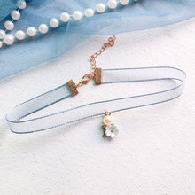 Load image into Gallery viewer, Fashion Charm Unique Blue Series Planet Pendant Necklace Short Clavicle Chain Women Jewelry Gift
