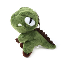 Load image into Gallery viewer, Female Dinosaur Pendant Girl Doll Plush Bag Accessory Couple Key Chain Plush Toys
