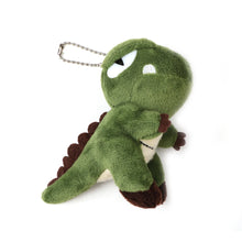 Load image into Gallery viewer, Female Dinosaur Pendant Girl Doll Plush Bag Accessory Couple Key Chain Plush Toys
