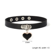 Load image into Gallery viewer, Leather Adjustable Collar SM Bondage for Women Roleplay Sex Toys Slave Restraints Adult Product
