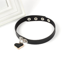 Load image into Gallery viewer, Leather Adjustable Collar SM Bondage for Women Roleplay Sex Toys Slave Restraints Adult Product
