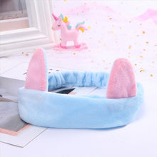 Load image into Gallery viewer, Lady Cat Ear Headband Cartoon Hair Rope Lovely Hair Band
