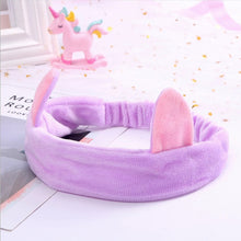 Load image into Gallery viewer, Lady Cat Ear Headband Cartoon Hair Rope Lovely Hair Band
