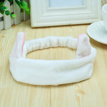 Load image into Gallery viewer, Lady Cat Ear Headband Cartoon Hair Rope Lovely Hair Band
