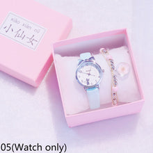 Load image into Gallery viewer, New Simple Sweet Cute Cat Watch Dial Children Student Quartz Wristwatches
