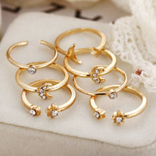 Load image into Gallery viewer, 7PCS/Set Fashion Vintage Bohemian Star Moon Knuckle Crystal Rings Women Jewelry Gift
