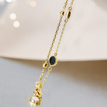 Load image into Gallery viewer, Fashion Simple Double Layer Black White Round Bracelet Women Jewelry Gift
