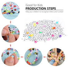 Load image into Gallery viewer, Glass Seed Beads Small Craft Beads for DIY Bracelet Necklaces Crafting Jewelry Making Supplies with Two Clear Bracelet String and a tweezer

