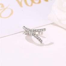 Load image into Gallery viewer, 1PC Fashion Retro Exquisite Rhinestone Cross U-shaped Ear Clip Women Earrings Jewelry
