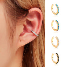 Load image into Gallery viewer, 1PC Fashion Minimalism Rhinestone C Shape Ear Clip Women Earrings Jewelry
