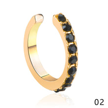 Load image into Gallery viewer, 1PC Fashion Minimalism Rhinestone C Shape Ear Clip Women Earrings Jewelry
