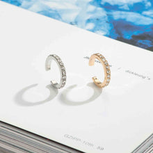 Load image into Gallery viewer, 1PC Fashion Minimalism Rhinestone C Shape Ear Clip Women Earrings Jewelry
