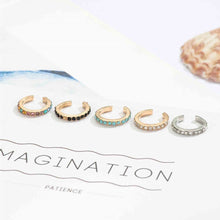 Load image into Gallery viewer, 1PC Fashion Minimalism Rhinestone C Shape Ear Clip Women Earrings Jewelry
