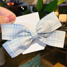 Load image into Gallery viewer, Fashion Women Casual Adjustable Uniform Hairpin Cotton Boys Girls Bow Plaid Necktie JK Plaid Ties
