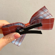 Load image into Gallery viewer, Fashion Women Casual Adjustable Uniform Hairpin Cotton Boys Girls Bow Plaid Necktie JK Plaid Ties
