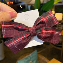 Load image into Gallery viewer, Fashion Women Casual Adjustable Uniform Hairpin Cotton Boys Girls Bow Plaid Necktie JK Plaid Ties
