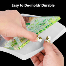 Load image into Gallery viewer, 23Pcs Epoxy Silicone Resin Molds Set, Including Deer Makeup Jewelry Display Tray, 9-Slot Lipstick Organizer Pen Holder, Hexagon Storage Box, Flower and 10 Mixing Sticks, 5pcs 3ML Plastic Droppers Tools for DIY Resin Casting Crafts
