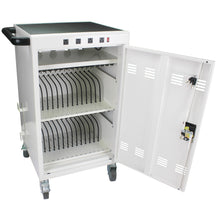 Load image into Gallery viewer, Mobile Charging Cart and Cabinet for Tablets Laptops 31+4-Device
