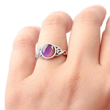 Load image into Gallery viewer, Fashion Creative Retro Changeable Temperature Control Color Change Ring Women Jewelry Gift
