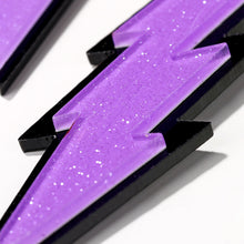 Load image into Gallery viewer, Fashion Punk Exaggerated Long Lightning Acrylic Acetic Acid Pendant Earrings Women Jewelry Gift
