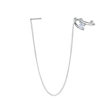 Load image into Gallery viewer, 1 PC Fashion Simple Personality Geometric Lightning Ear Line Chain Ear Bone Clip Women Jewelry Gif
