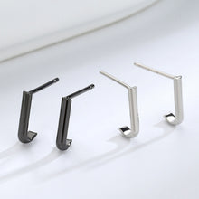 Load image into Gallery viewer, 1 Pair Fashion Simple Personality Double Hook Ear Studs Women Jewelry Gift
