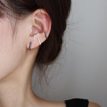 Load image into Gallery viewer, 1 Pair Fashion Simple Personality Double Hook Ear Studs Women Jewelry Gift

