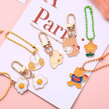 Load image into Gallery viewer, Girl Cartoon Animal Metal Key Chain Cute Bag Pendant Baby Cute Accessory
