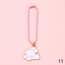 Load image into Gallery viewer, Girl Cartoon Animal Metal Key Chain Cute Bag Pendant Baby Cute Accessory
