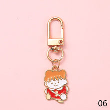 Load image into Gallery viewer, Girl Cartoon Animal Metal Key Chain Cute Bag Pendant Baby Cute Accessory
