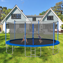 Load image into Gallery viewer, 14FT  Trampoline with Safety Enclosure Net,Heavy Duty Jumping Mat and Spring Cover Padding for Kids and Adults,  Ladder
