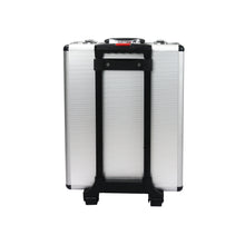 Load image into Gallery viewer, White Hand Tool Box with 4 Layers of Toolset and Wheels
