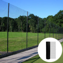 Load image into Gallery viewer, 24 inch×50 ft Black Vinyl Coated Hardware Cloth, 21 Gauge 1/4 inch Black PVC Hardware Cloth, Black Welded Wire Fence Supports Poultry-Netting Cage-Home Improvement and Chicken Coop

