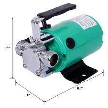 Load image into Gallery viewer, Water Transfer Pump, 115V 330 Gallon Per Hour - Portable Electric Utility Pump with ON/OFF Switch and 6' Water Hose Kit - Remove Water From Garden, Hot Tub, Pool, Aquariums, and More
