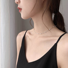 Load image into Gallery viewer, Fashion Personality Simple Pearl Clavicle Chain Short Necklace Women Jewelry Gift
