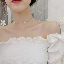 Load image into Gallery viewer, Fashion Personality Simple Pearl Clavicle Chain Short Necklace Women Jewelry Gift
