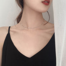 Load image into Gallery viewer, Fashion Personality Simple Pearl Clavicle Chain Short Necklace Women Jewelry Gift
