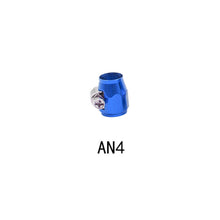 Load image into Gallery viewer, Hex Hose Finisher Clamp with Screw Band Hose End Cover Fitting 4 6 8 10 12AN
